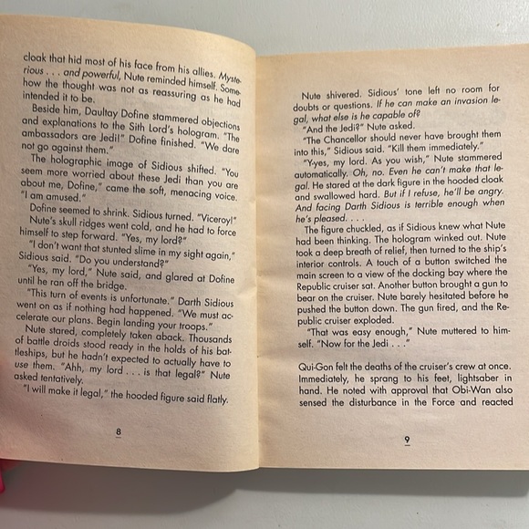 📚2/$6 The Phantom Menace #1 in the Star Wars Junior Novelization Series - Picture 12 of 12